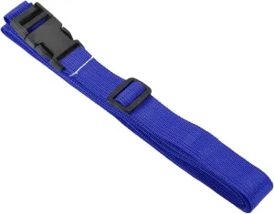 1 Pack Luggage Straps- Travel Baggage Accessories Adjustable Suitcase Belt with Quick Release Buckle, Apply to Travel (2 Meters, Blue)
