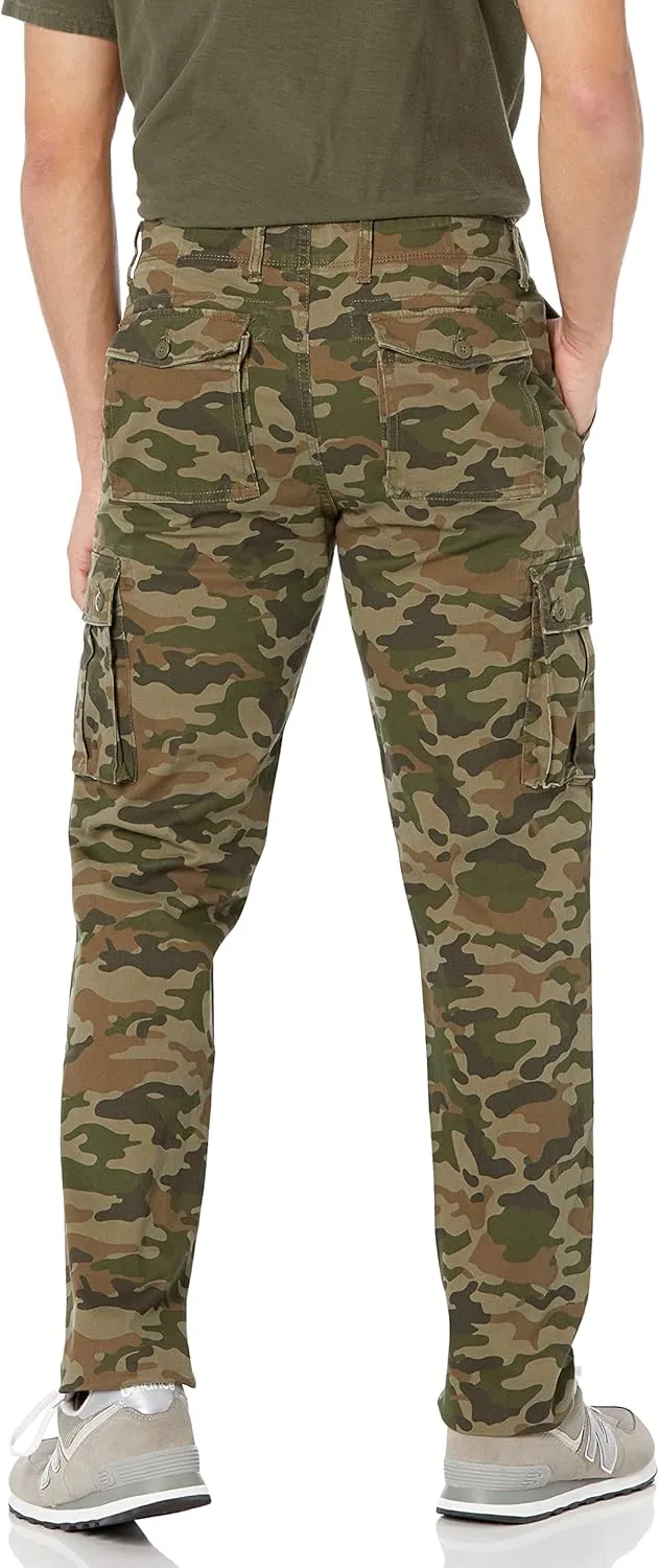 Amazon Essentials Men's Slim-Fit Stretch Cargo Pant (Available in Big & Tall)