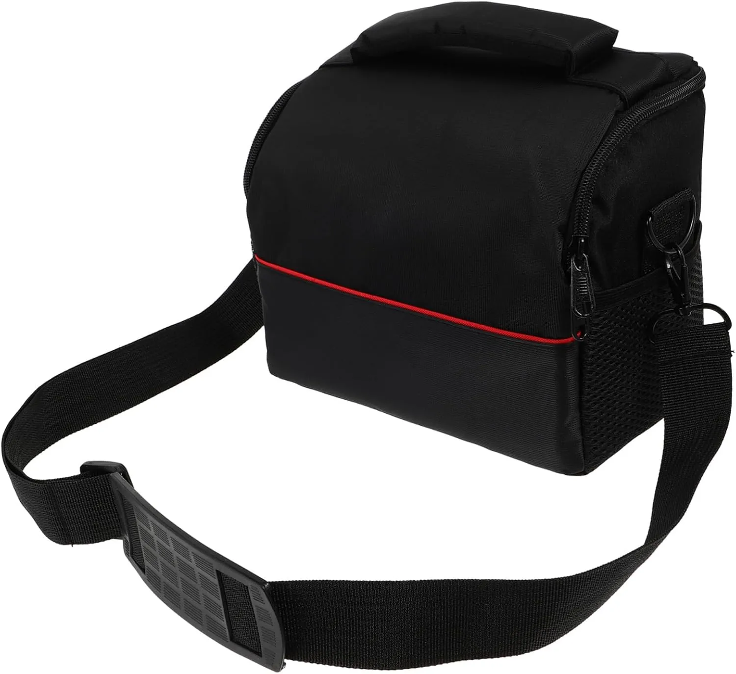 Angoily 1PC DSLR Camera Storage Bag Compact and Lightweight Digital Camera Shoulder Bag for Outdoor Use Durable Design with Mesh Side Pocket for Accessories for Students and Photographers