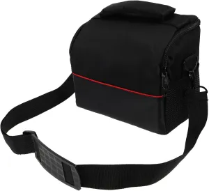 Angoily 1PC DSLR Camera Storage Bag Compact and Lightweight Digital Camera Shoulder Bag for Outdoor Use Durable Design with Mesh Side Pocket for Accessories for Students and Photographers
