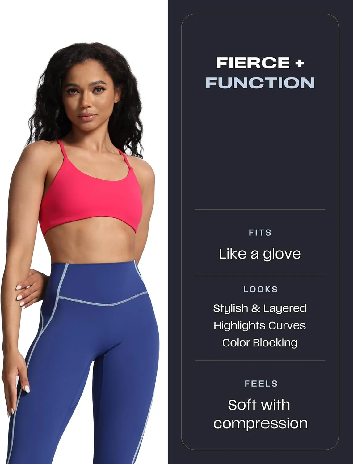 Aoxjox Workout Leggings for Women High Waisted Exercise Athletic Gym Fitness Yoga Lexi Lined Pants 26"