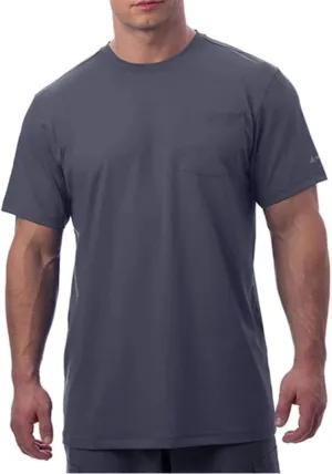 Arctic Cool Mens Crew Neck Instant Cooling Pocket Workwear Moisture Wicking Performance UPF 50  Short Sleeve Shirt