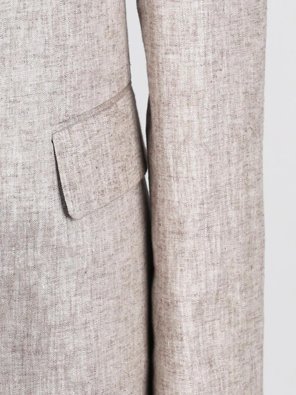 Arian White Set Blazer Linen Suit