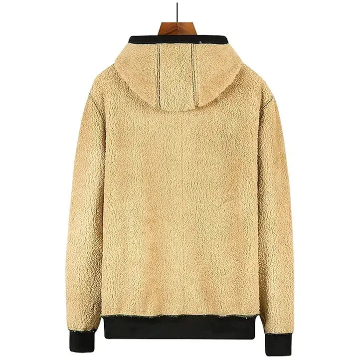Arie Men's Hooded Fleece Winter Jacket