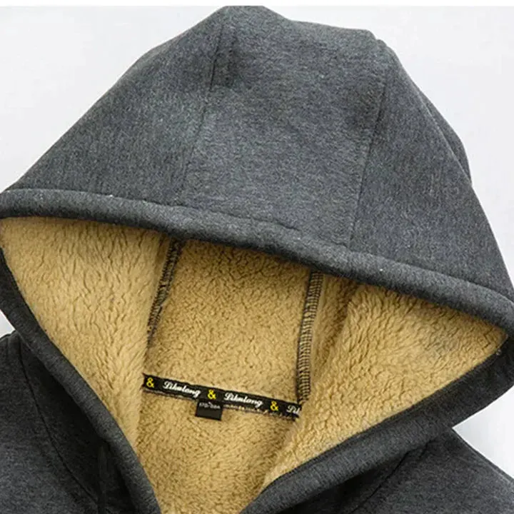 Arie Men's Hooded Fleece Winter Jacket