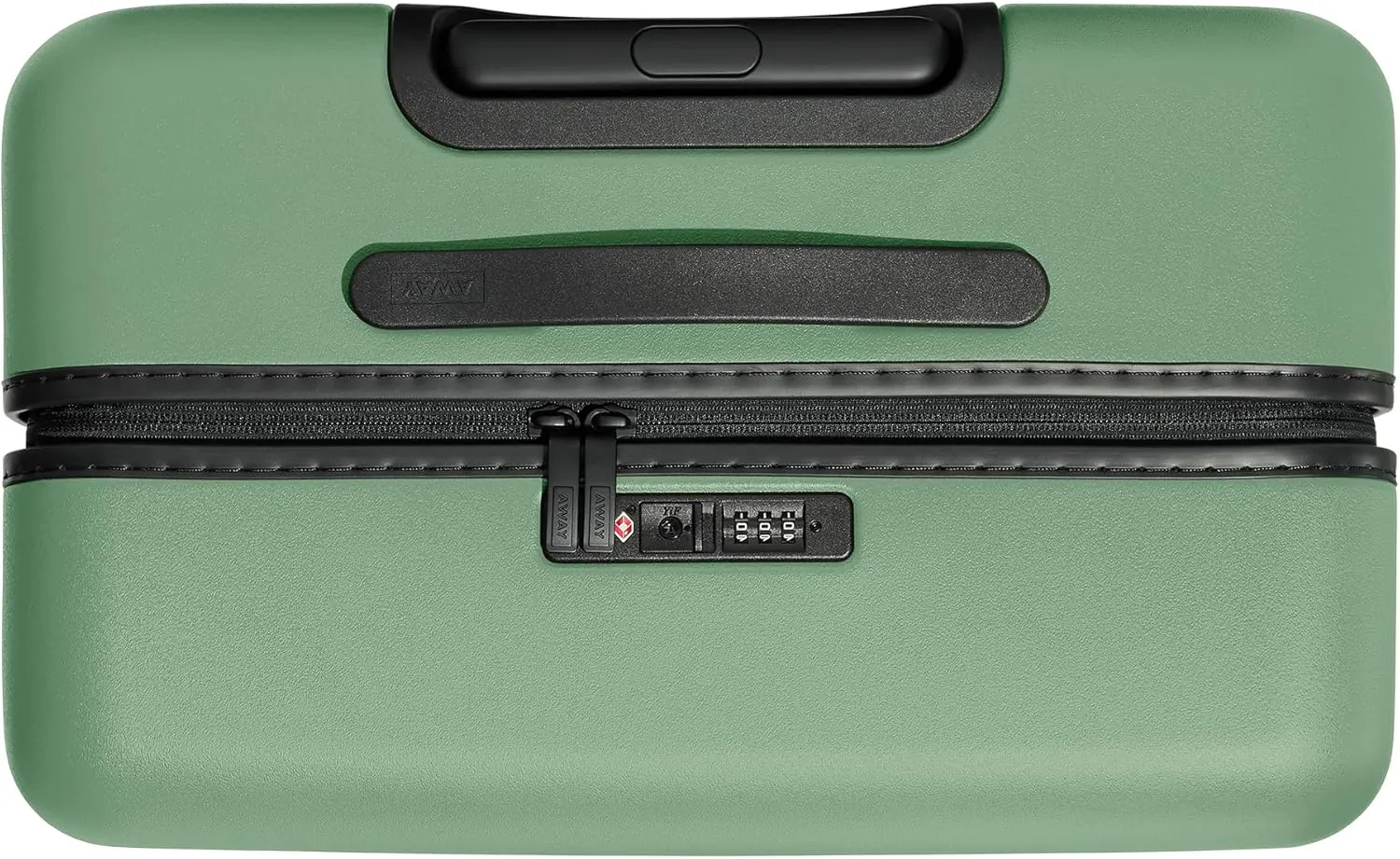 Away Medium Checked Luggage, Lightweight Hard Shell Suitcase with Spinner Wheels, Durable Rolling Luggage, TSA Lock, 26 Inch, Sea Green