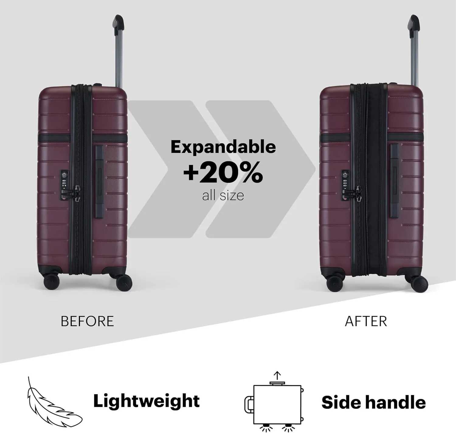 Bugatti - Hamburg Collection - 28 po Upright - 100% Polycarbonate - Red Lacquer