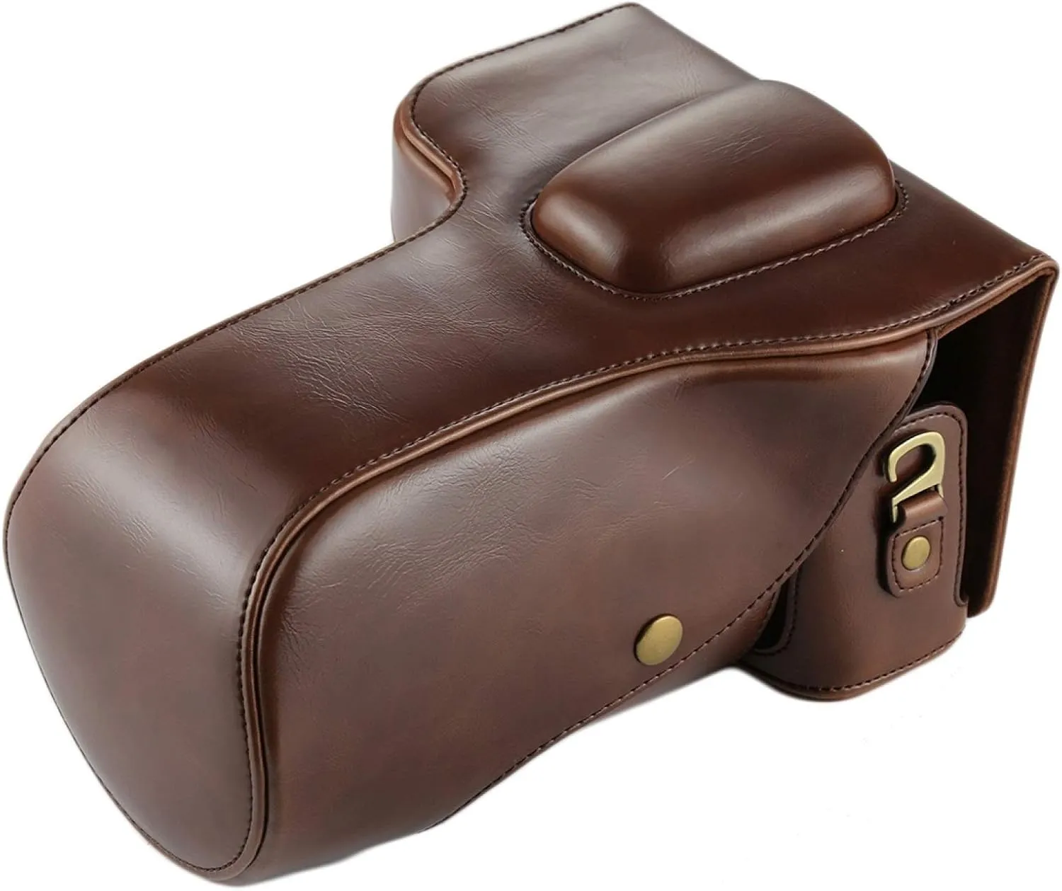 Camera Accessories Full Body Camera PU Leather Case Bag for Nikon D7200 / D7100 / D7000 (18-200/18-140mm Lens) (Color : Coffee)