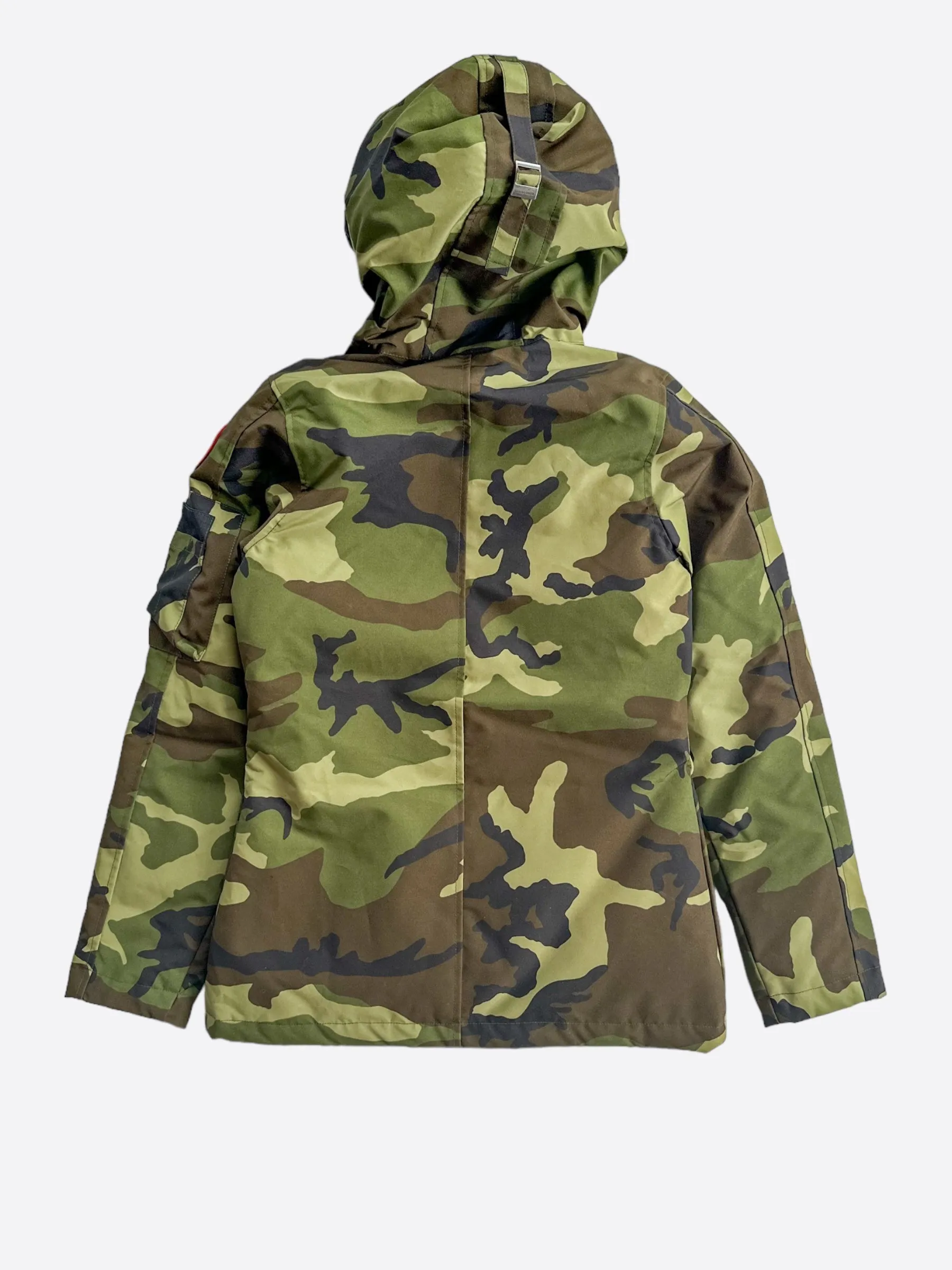 Canada Goose Green Camouflage Montebello Women's Jacket