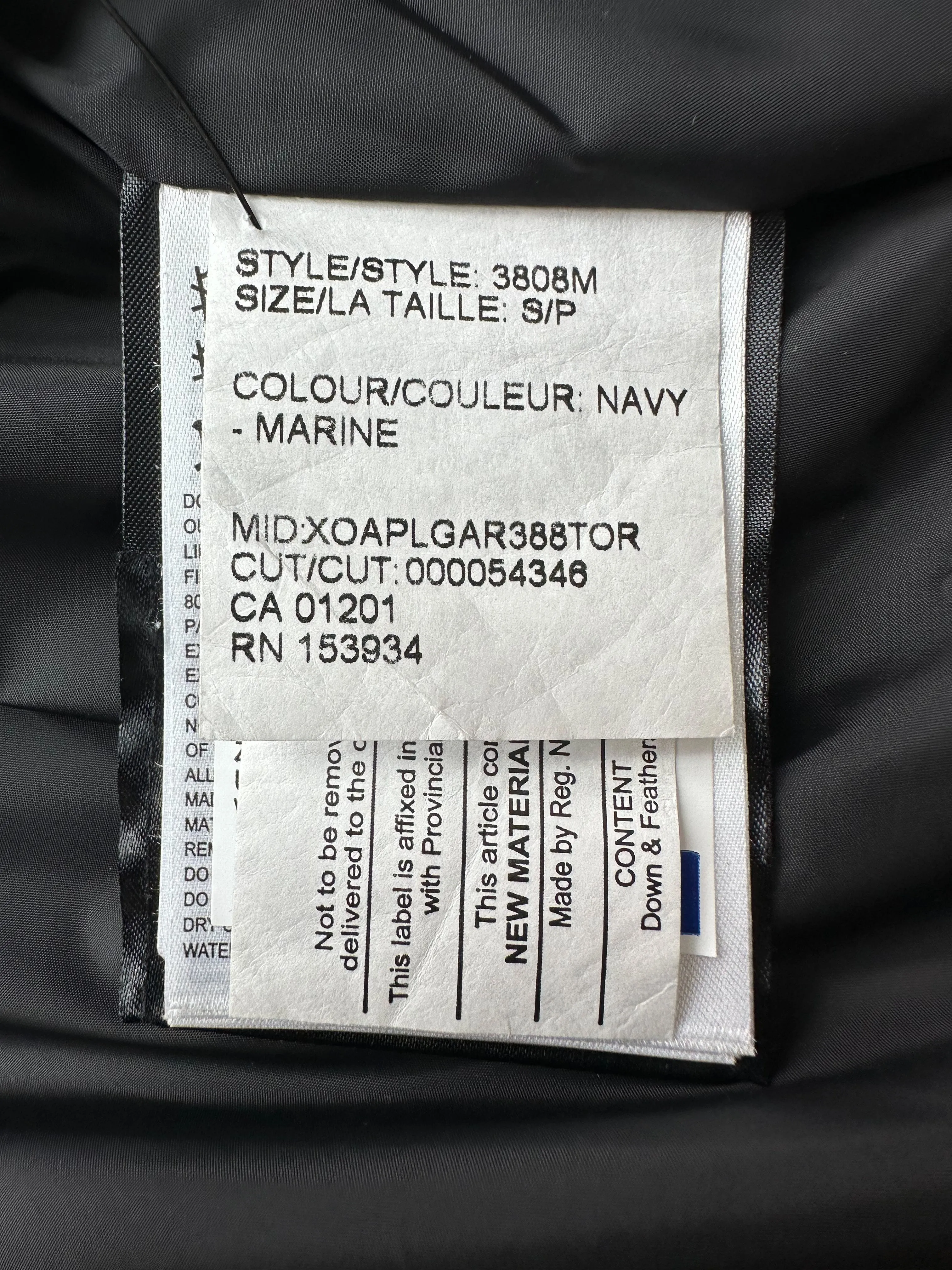 Canada Goose Navy Wyndham Men's Jacket