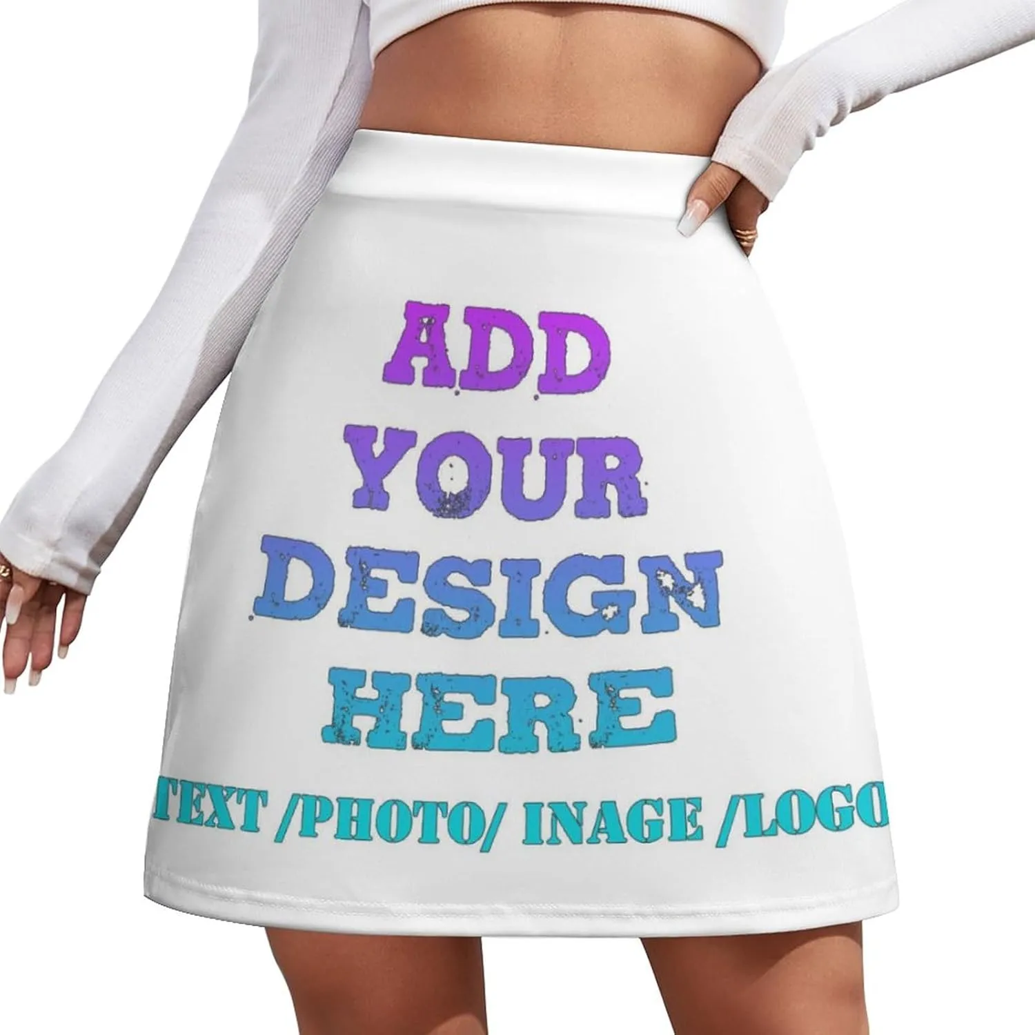 Custom Women's Athletic Skorts with Face Elastic Golf Skirts with Pocket Skort for Sports RunningTraining Workout