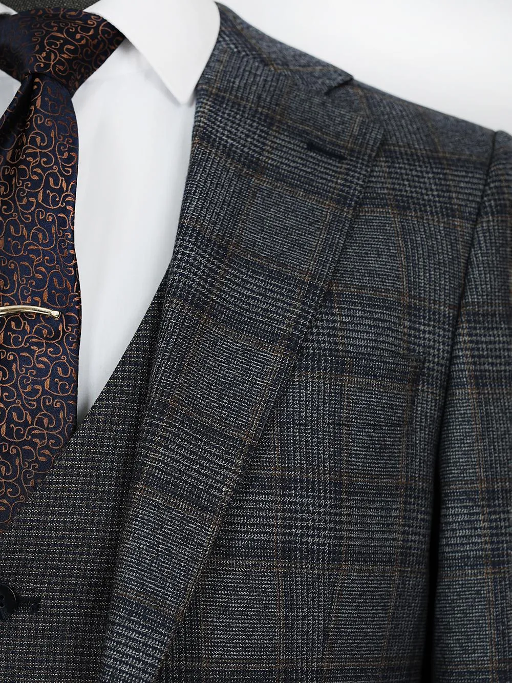 Darius Black Set Blazer Linen Suit
