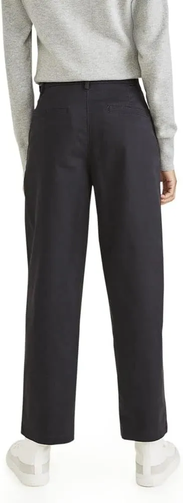 Dockers Women's Straight Fit High Rise Weekend Chino Pants