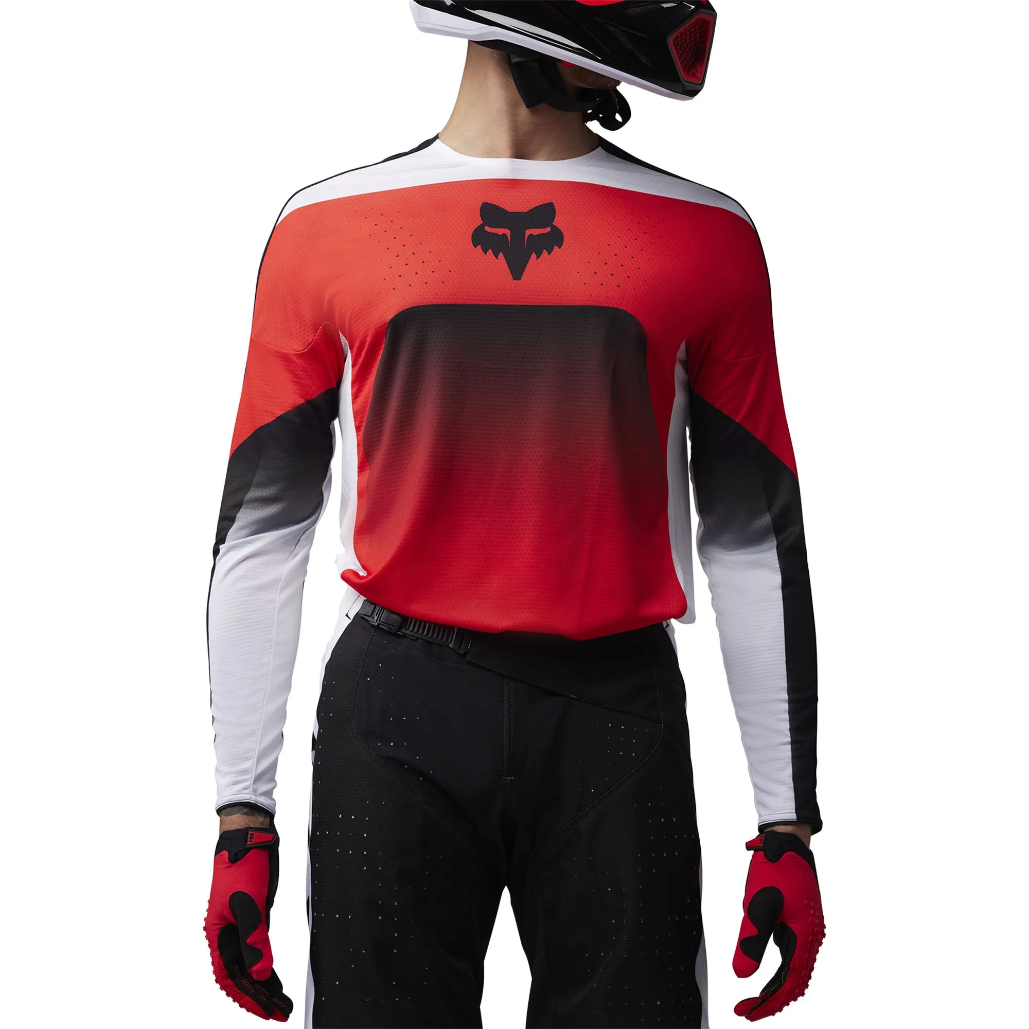Fox Racing 360 Divider Offroad Jersey Fluorescent Red