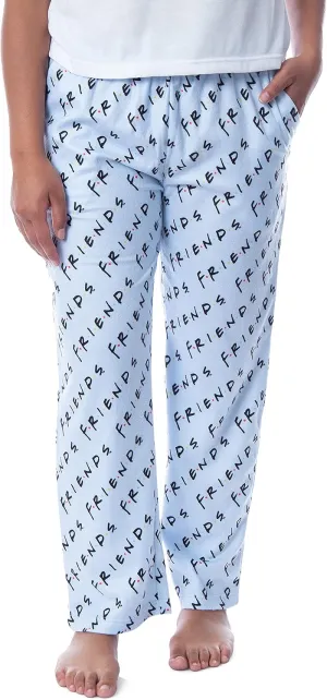 Friends The TV Series Womens' Classic Show Logo Pajama Pants Loungewear