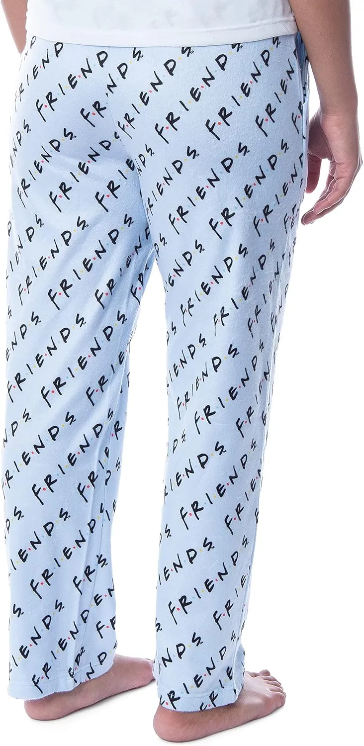 Friends The TV Series Womens' Classic Show Logo Pajama Pants Loungewear