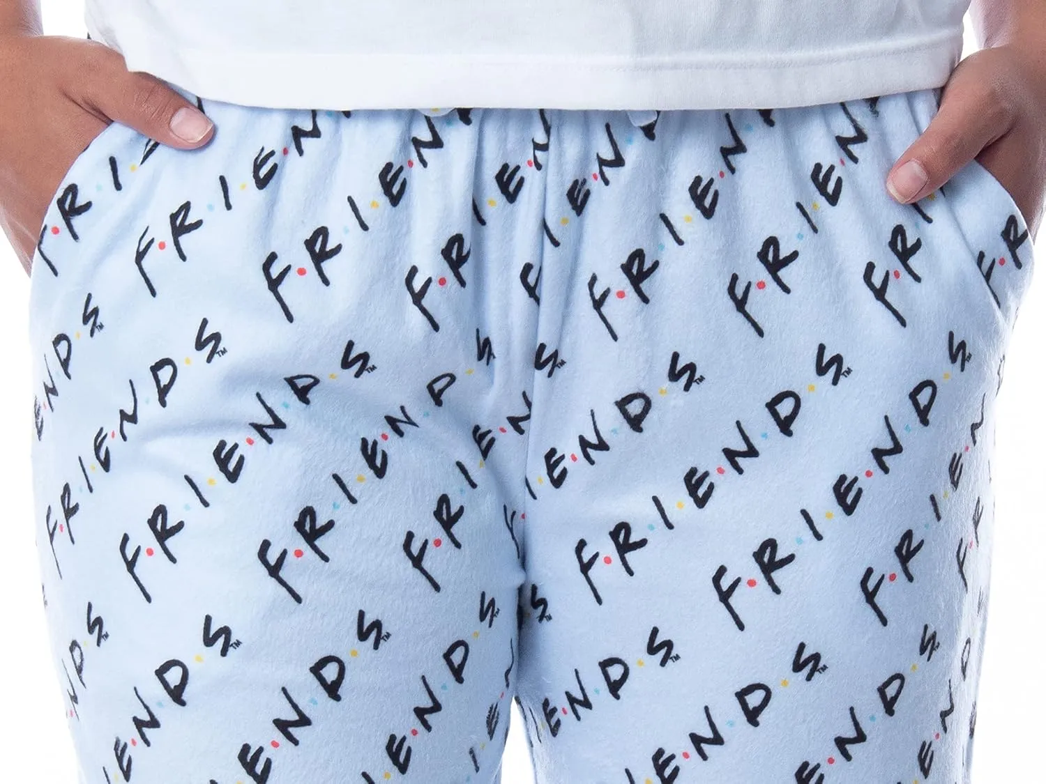 Friends The TV Series Womens' Classic Show Logo Pajama Pants Loungewear