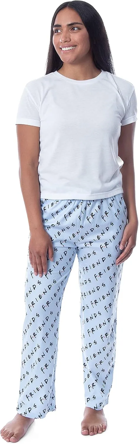 Friends The TV Series Womens' Classic Show Logo Pajama Pants Loungewear
