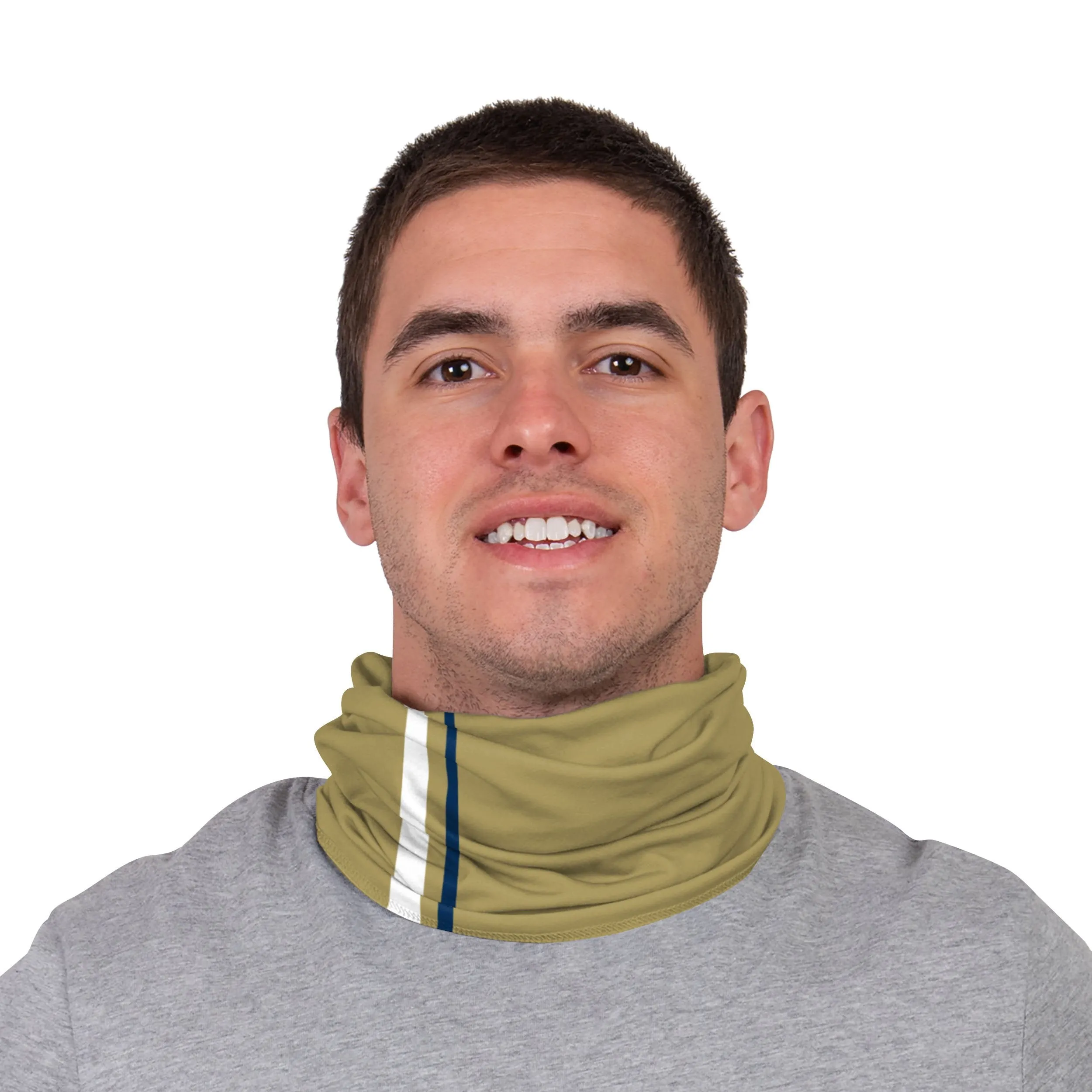 Georgia Tech Yellow NCAA Jackets On-Field Sideline Logo Alternative Gaiter Scarf