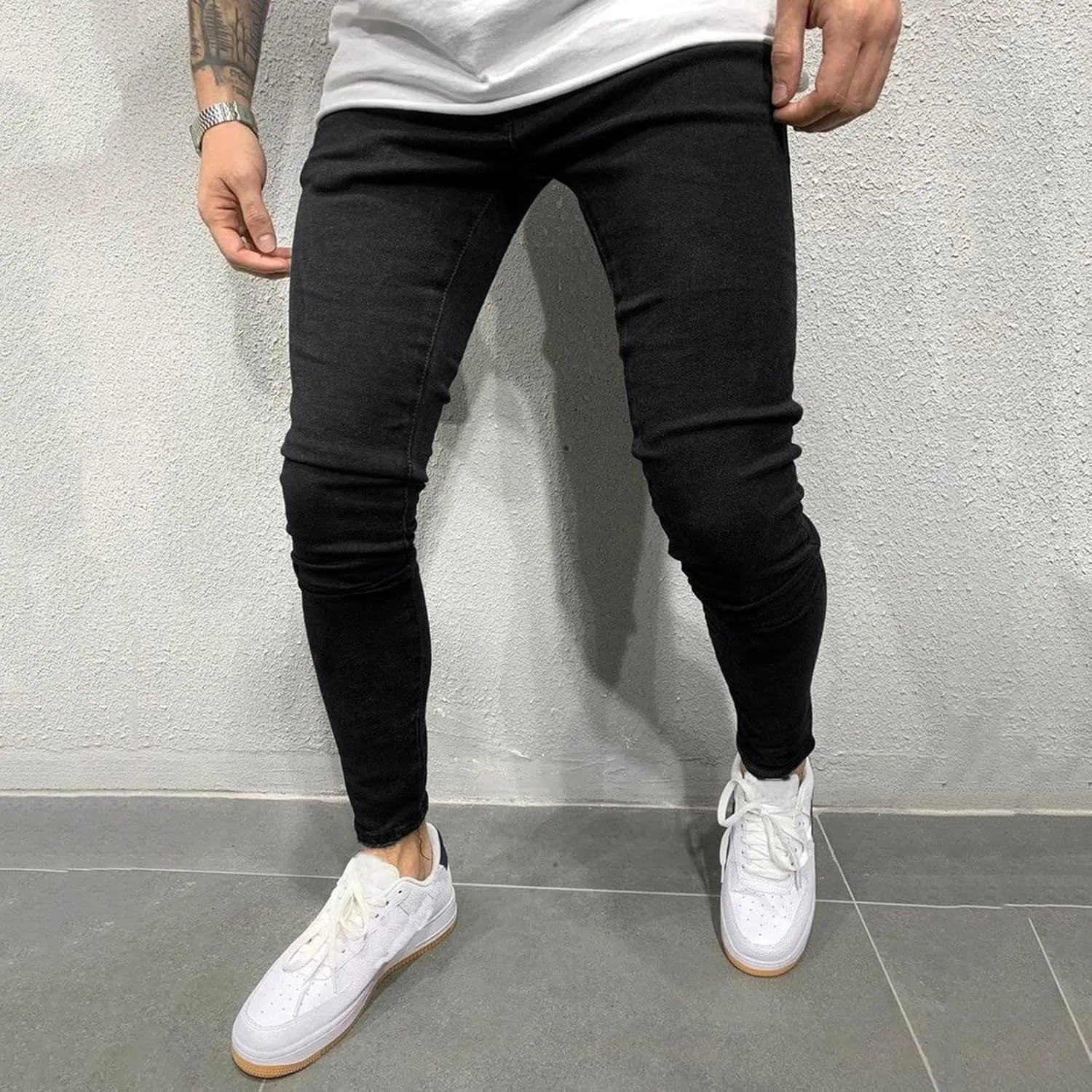 GIERIDUC Men's Techwear Pants Mens Trousers Casual Pants Expandable Waist Corduroy Regular Fit Pants Lightweight Joggers Men