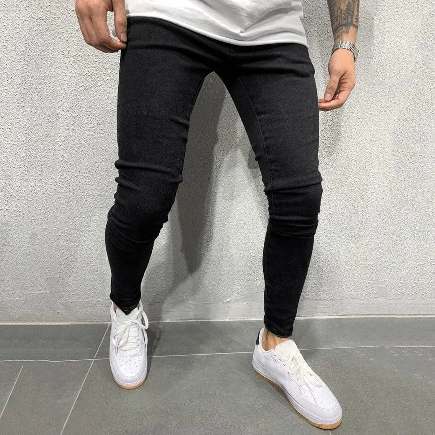 GIERIDUC Men's Techwear Pants Mens Trousers Casual Pants Expandable Waist Corduroy Regular Fit Pants Lightweight Joggers Men