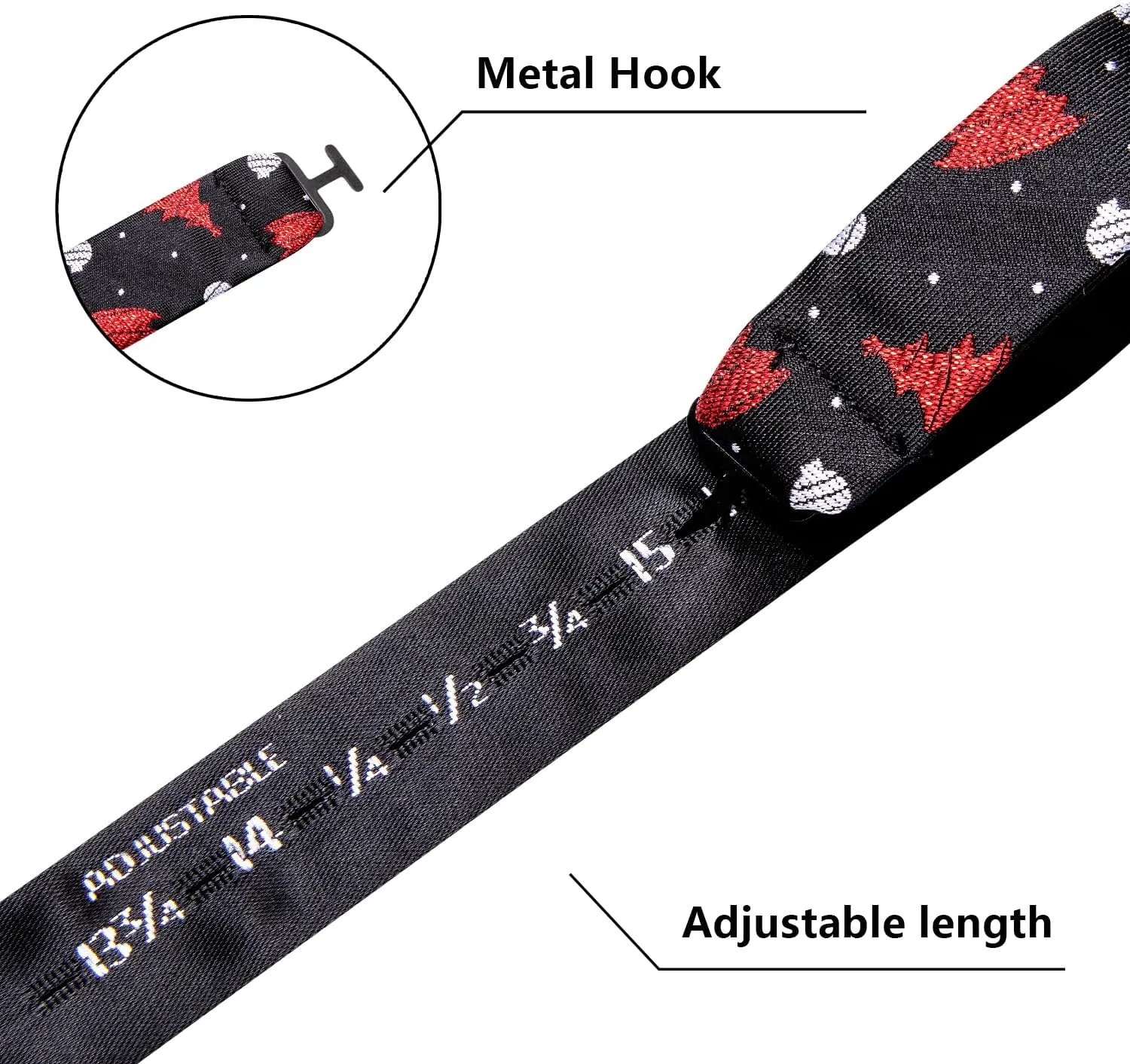 Hi-Tie Christmas Bow tie for Men Self Bow Tie Lapel Pin Sets Pocket Square Cufflinks Silk Xmas Party Festival