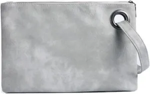 Hycurey Oversized Clutch Bag Purse and Handbag Womens Large PU Leather Evening Wristlet Handbags