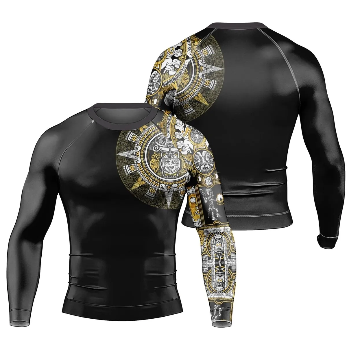 JAGUAR WARRIOR man Long Sleeve Rash Guard