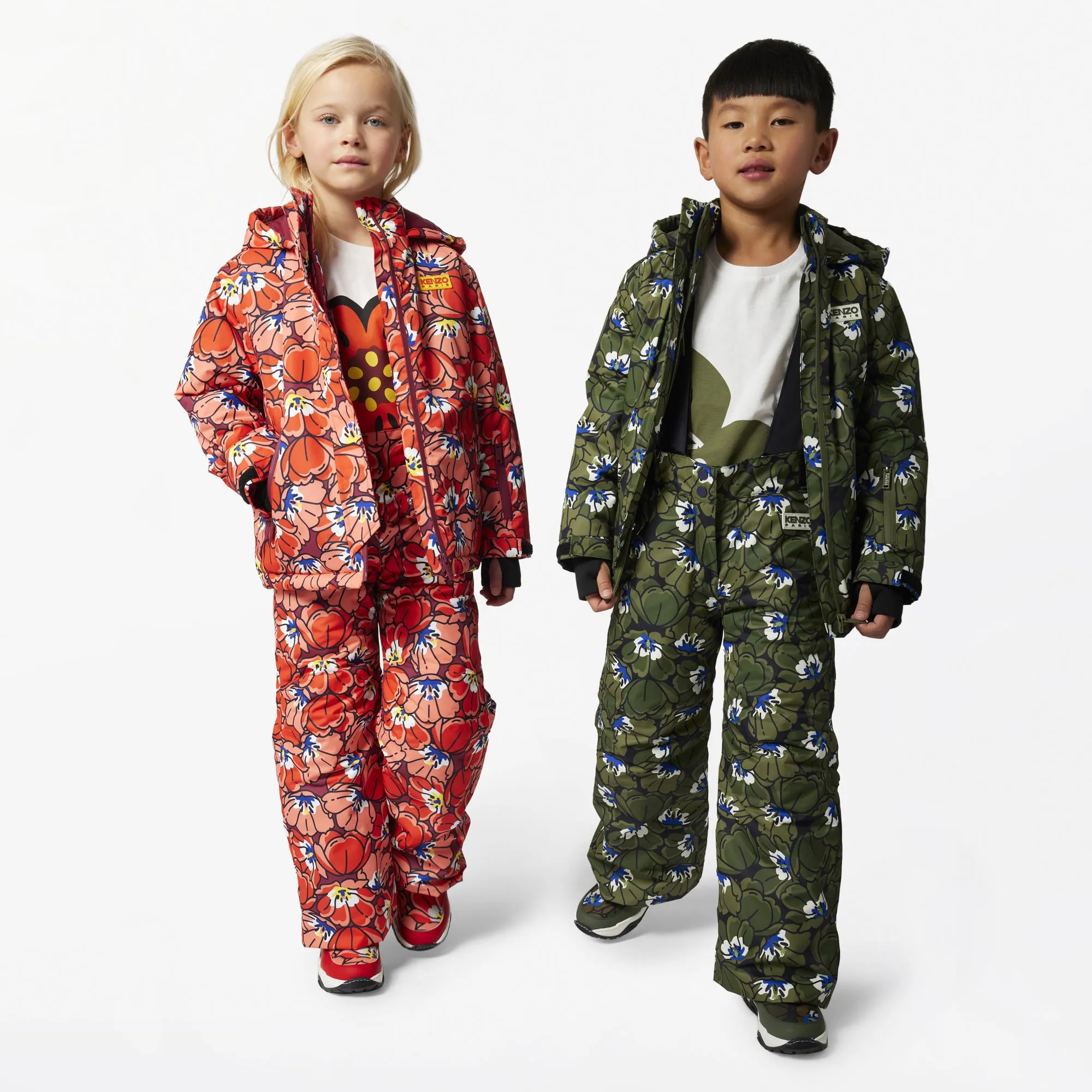 Kenzo Kids Floral Ski Pants