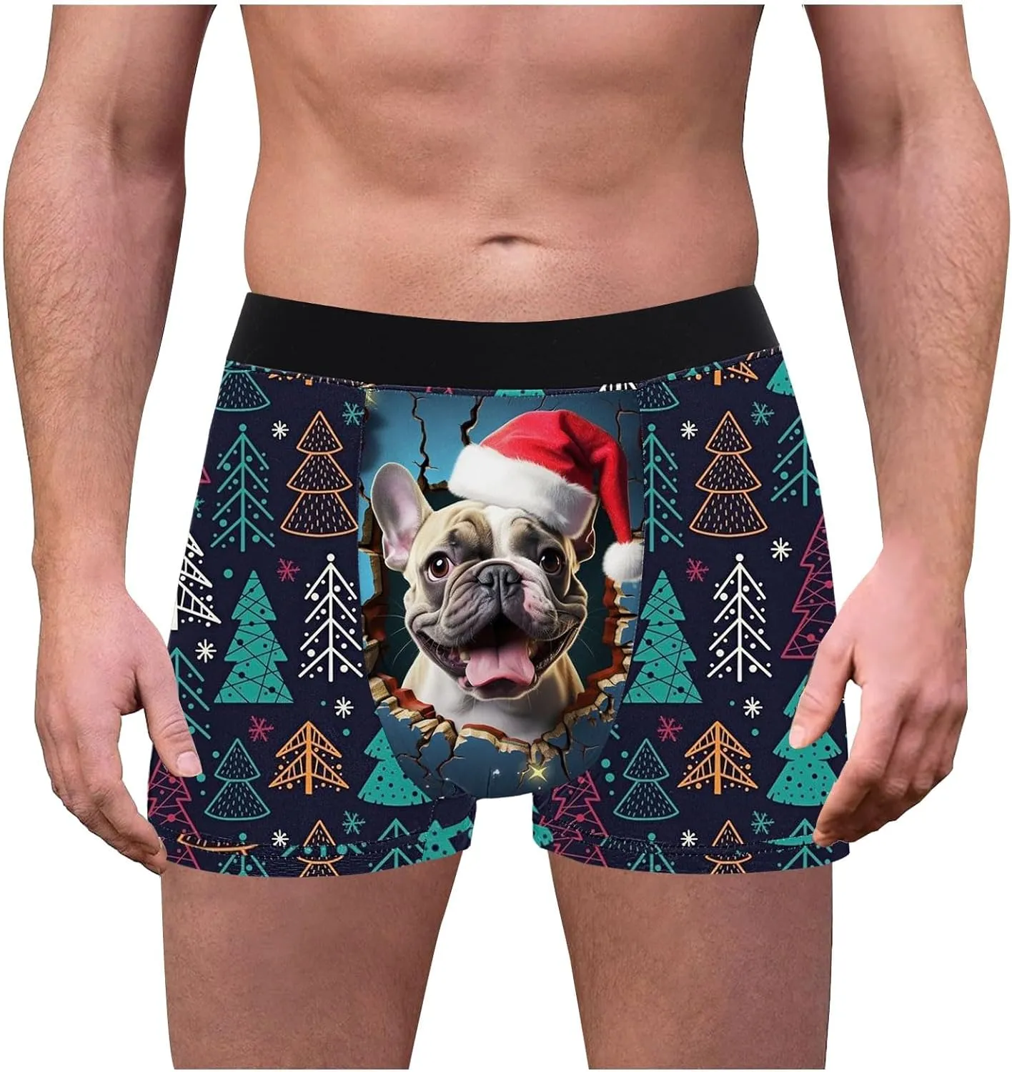 Mens Silk Underwear Pure Cotton Grapheness Pants Personality Mid Waist Underwear Men Clothes Men'S Boxer Briefs