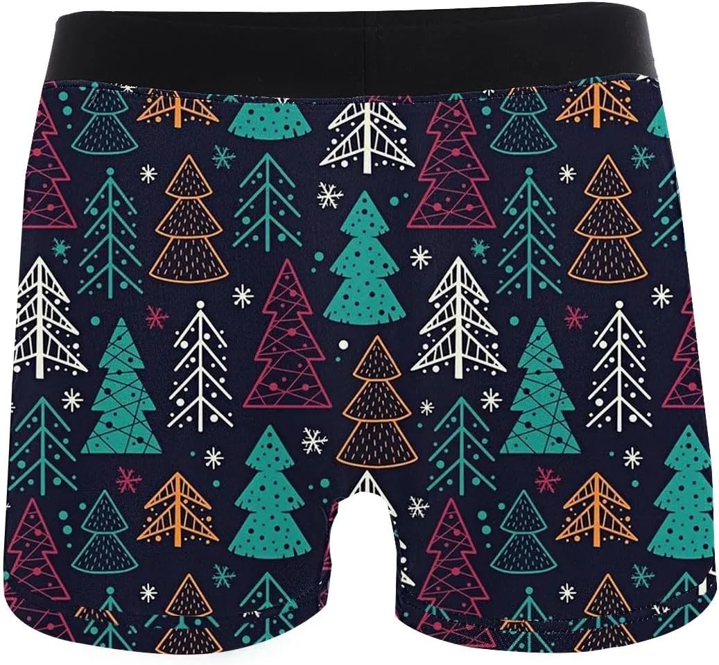 Mens Silk Underwear Pure Cotton Grapheness Pants Personality Mid Waist Underwear Men Clothes Men'S Boxer Briefs