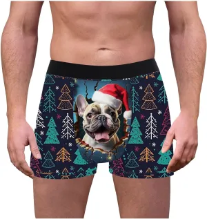 Mens Silk Underwear Pure Cotton Grapheness Pants Personality Mid Waist Underwear Men Clothes Men'S Boxer Briefs