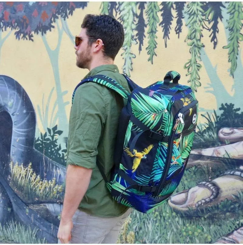 Metz 44L Travel Backpack Carry on Luggage Sized 55x40x20cm (22x16x8) Lightweight