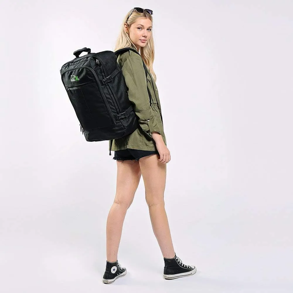 Metz Travel Backpack for Women and Men Carry on Luggage Sized 22x14x9"