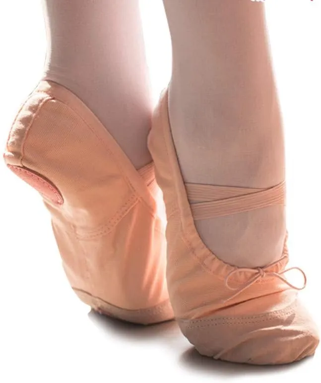 MSMAX Girls Ballet Dance Shoes Gymnastic Slippers for Toddler/Little Kids/Big Kids/Adult