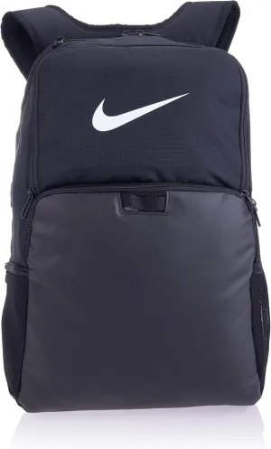 Nike Brasilia 9.5 Training Backpack, Black/Black/White, Large