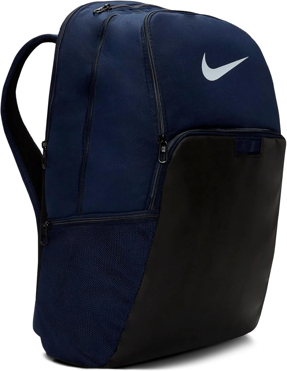 Nike Brasilia 9.5 Training Backpack, Midnight Navy/Black/White, Large