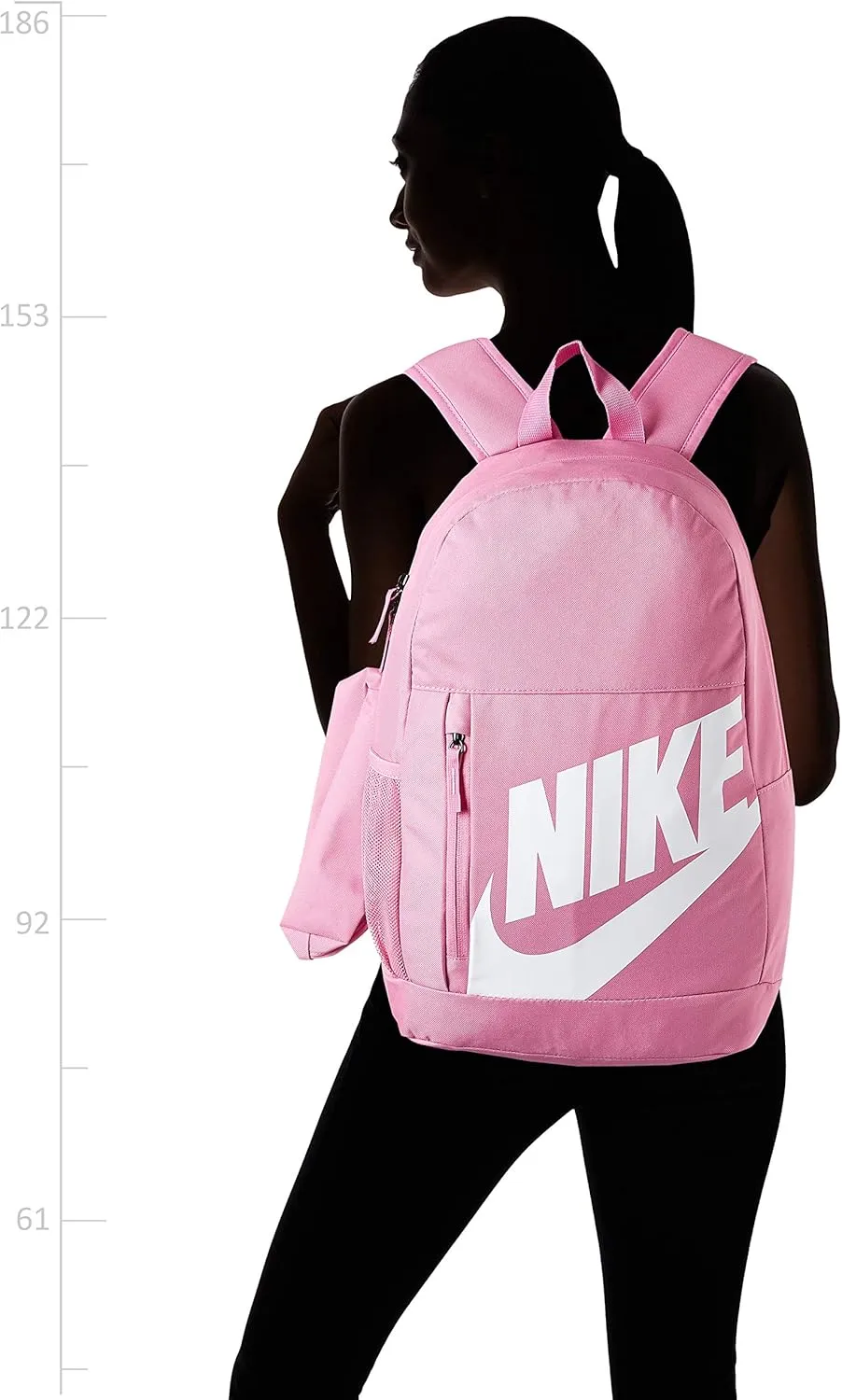 Nike Youth Nike Elemental Backpack - Fall'19, Watermelon/Watermelon/(Valerian Blue), Misc