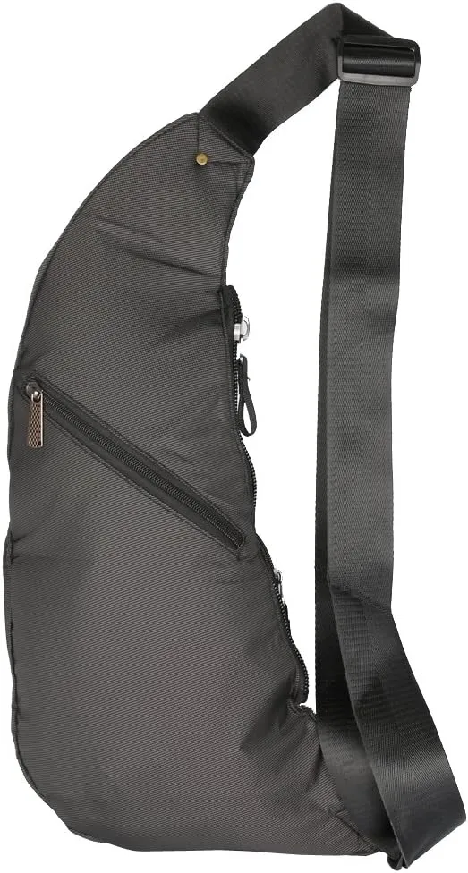 Nylon Sling Chest Bag Daypack Bicycle Travel Gym Backpack