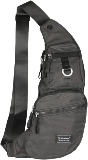 Nylon Sling Chest Bag Daypack Bicycle Travel Gym Backpack