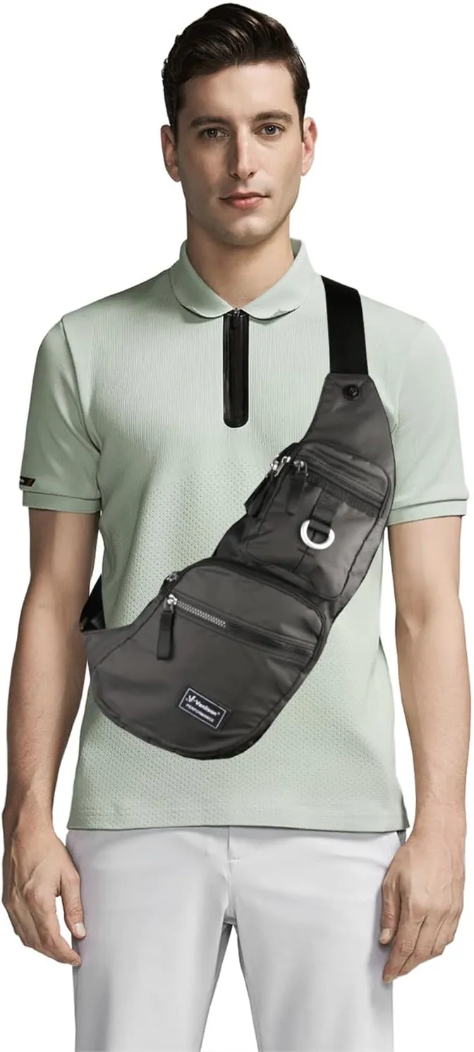 Nylon Sling Chest Bag Daypack Bicycle Travel Gym Backpack