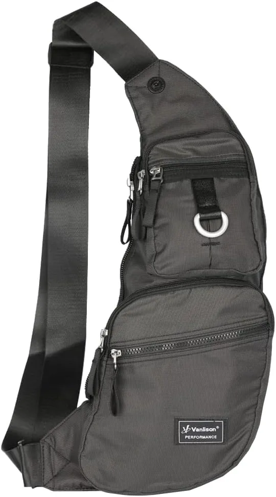 Nylon Sling Chest Bag Daypack Bicycle Travel Gym Backpack