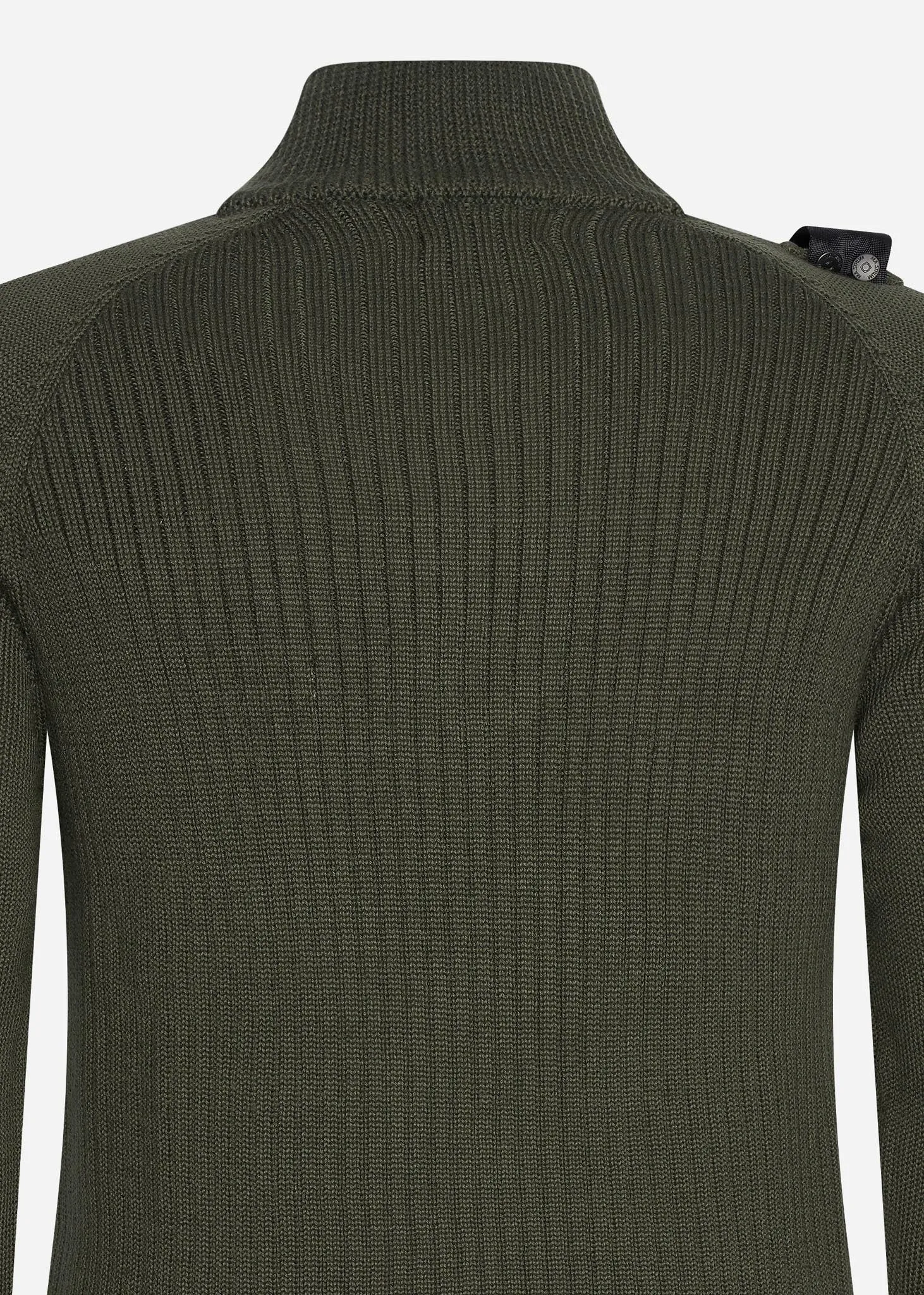 Quarter zip knit - oil slick