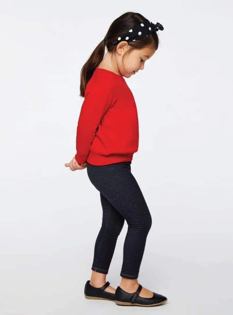 RABBIT SKINS Toddler Boy & Girl Fleece Long Sleeve Pullover Sweatshirt| 2T to Size 7, 3 Pack Bulk Set