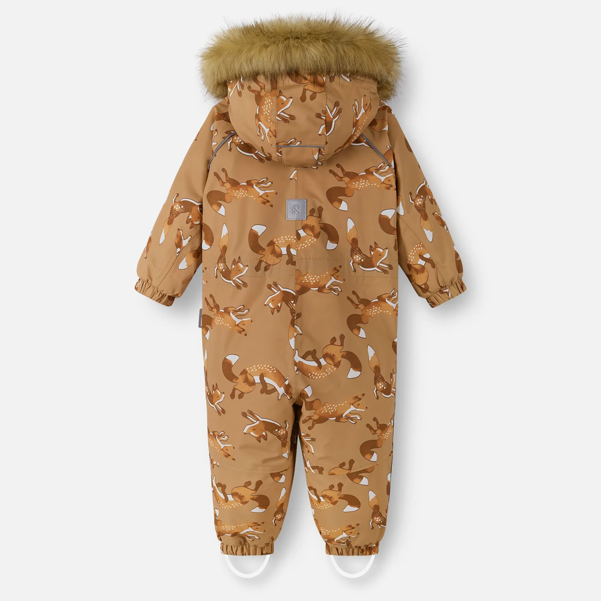 Reima Toddlers' Lappi Waterproof Snowsuit - Peanut Brown