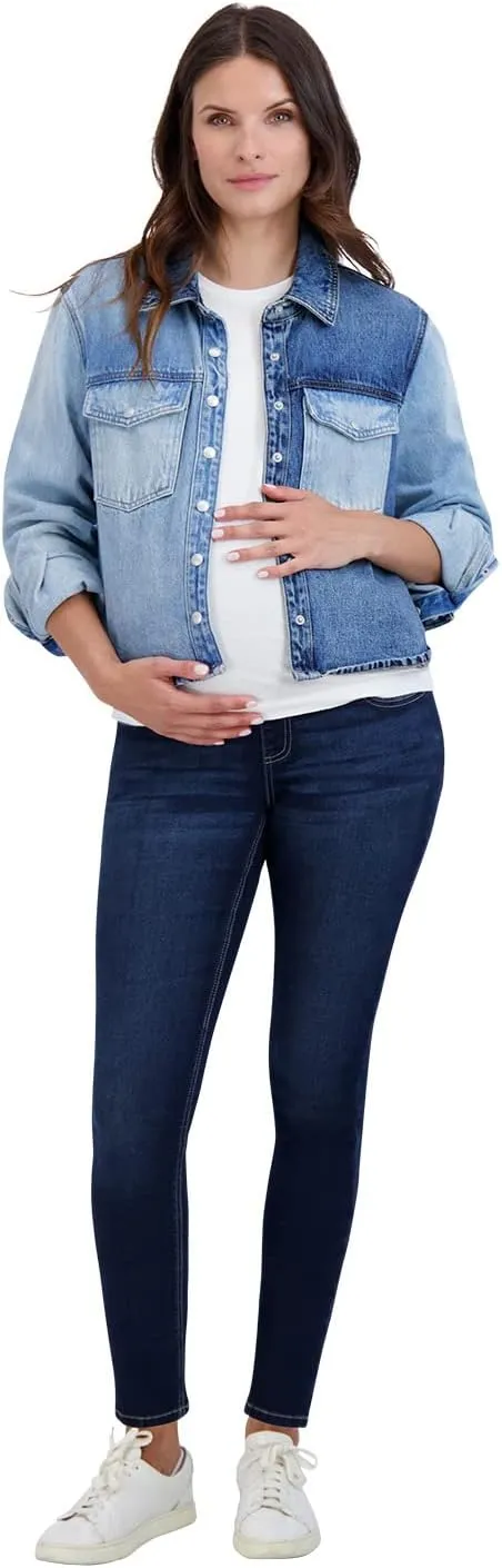 Savi Parker Womens Maternity Jeans Over The Belly - Pregnancy Clothes for All Seasons, Maternity Pants