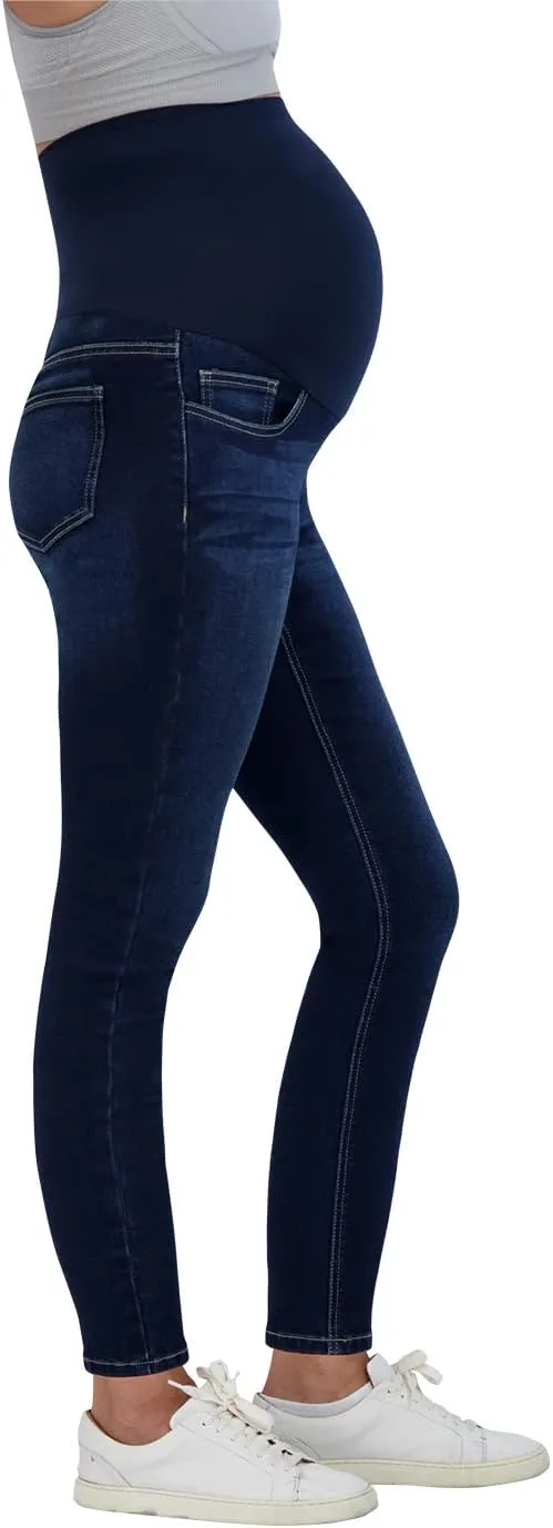 Savi Parker Womens Maternity Jeans Over The Belly - Pregnancy Clothes for All Seasons, Maternity Pants