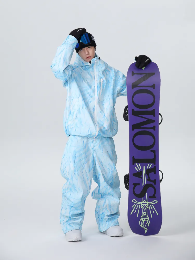 Searipe Denim Drift Baggy Snow Suit - Men's