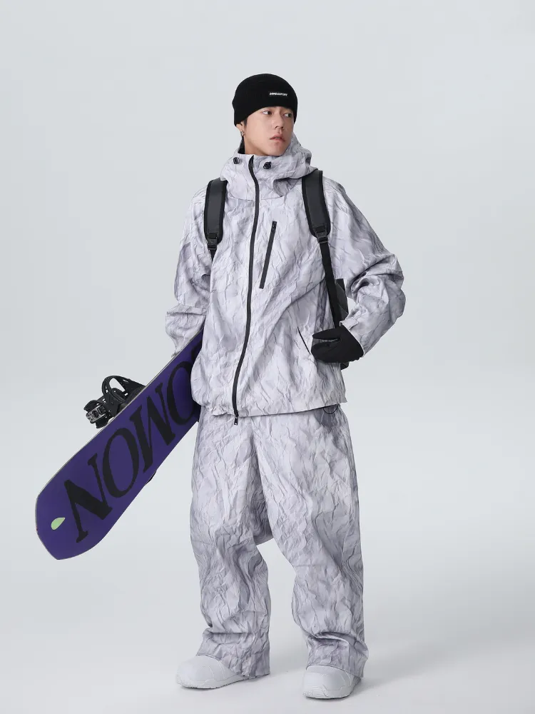 Searipe Denim Drift Baggy Snow Suit - Men's