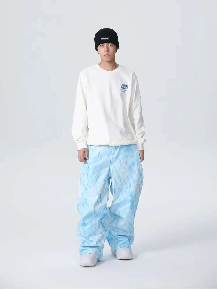 Searipe Denim Drift Baggy Snow Suit - Men's